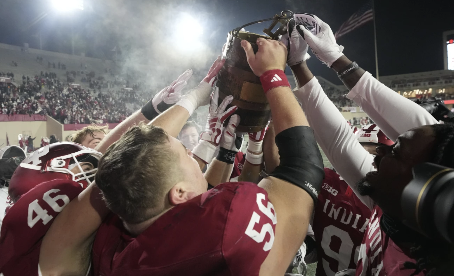 Indiana blanks Purdue, 66-0, awaits College Football Playoff update